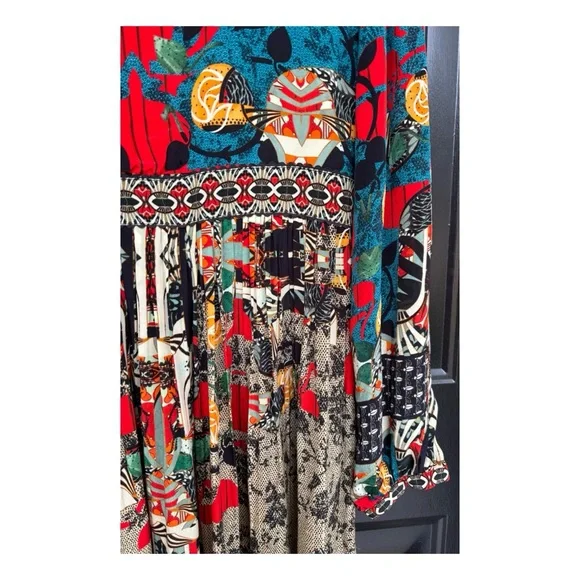 NWOT Anthropologie Bhanuni By Jyoti Maxi Dress  Size 4 - Picture 12 of 14